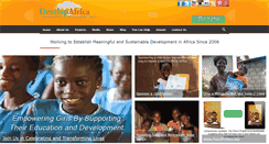 Desktop Screenshot of developafrica.org