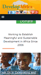 Mobile Screenshot of developafrica.org